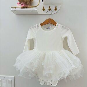 White Tutu Dress for Kids